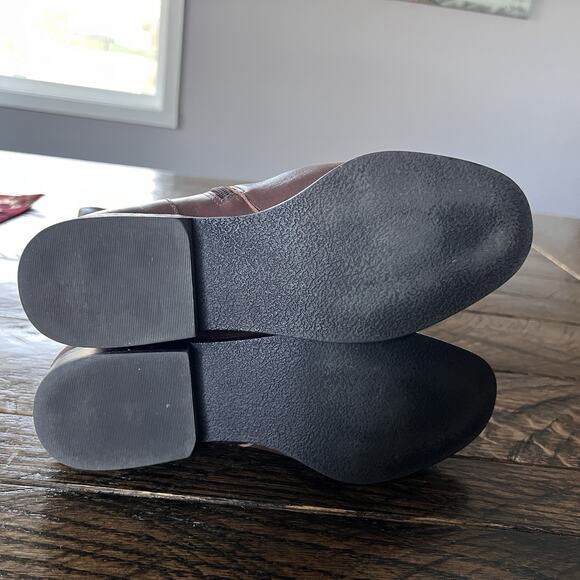 Anne Klein Women 'Costaro' Riding Boot Brown Leather, US 9.5 Wide Calf - Picture 8 of 8